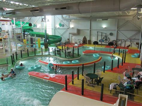 Dubuque water park - Grand Harbor Resort and Waterpark. 350 Bell St, Dubuque, IA. $84. per night. Apr 9 - Apr 10. This smoke-free hotel features free water park access, 2 spa tubs, and a restaurant. Bring the family and enjoy the lazy river, waterslide, and arcade/game room. ...